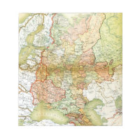 1928 Carte de l'ancienne Union soviétique URSS Rus