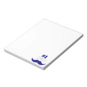 Bloc-note #1 Dad Blue Mustache - Number One (Tourné)