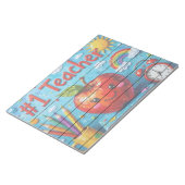 Bloc-note #1 Illustration de l'appréciation de l'enseignant (Incliné)