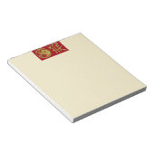 Bloc-note 2016 est l'année du singe - papeterie (Incliné)