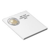 Bloc-note 25e anniversaire ("Argent" et "Perle" "3D") (Incliné)