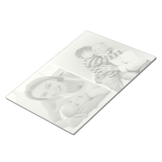 Bloc-note 2 Photos Convertir automatiquement l'image en ton (Incliné)