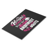 Bloc-note 37.Arboriste pour un coupe-arbre (Incliné)