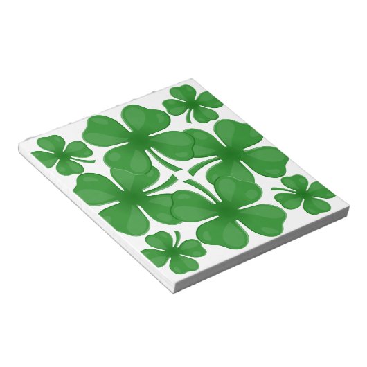 Bloc-note 4 feuilles de trèfle (Incliné)