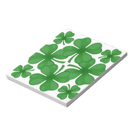 Bloc-note 4 feuilles de trèfle (Tourné)