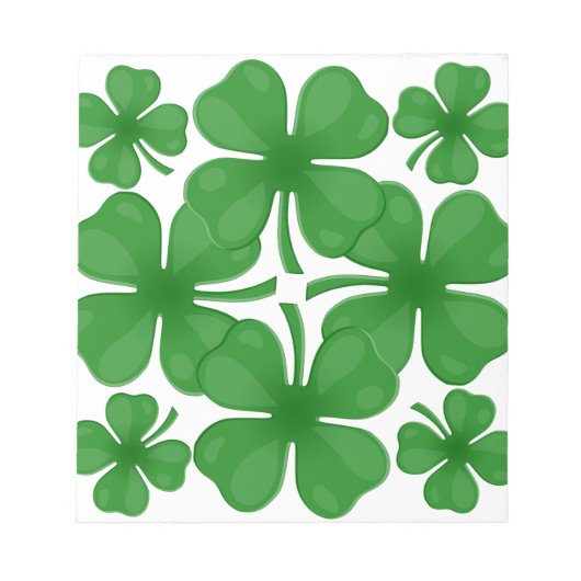 Bloc-note 4 feuilles de trèfle (Devant)