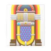 Bloc-note 50s old fashioned jukebox (Devant)