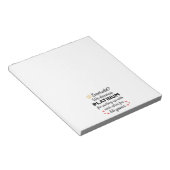 Bloc-note 55e anniversaire du Mariage I - Emerald Funny Coup (Incliné)