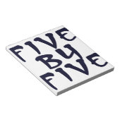 Bloc-note 5 x 5 (Incliné)