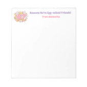 Bloc-note 67 Reasons We’re Egg-cellent Friends! Easter (Devant)