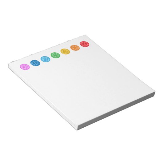 Bloc-note 7 chakras (Incliné)