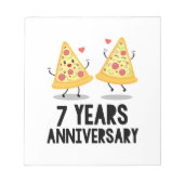 Bloc-note 7e anniversaire de Mariage (Devant)