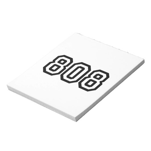 BLOC-NOTE 808 (Tourné)