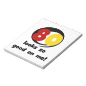 Bloc-note 80 T-shirts et cadeaux de belle apparence sur moi (Tourné)