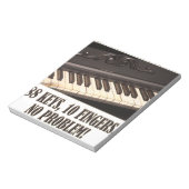 Bloc-note 88 Touches, 10 Doigts, Pas De Problème ! (Tourné)