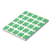 Bloc-note 8 bits Pixel Lucky Four Leaf Clocher (Tourné)