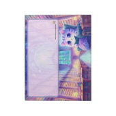 Bloc-note A Cat in the Library (Tourné)