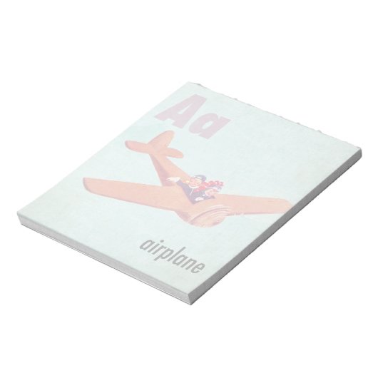 Bloc-note A est pour avion (Tourné)
