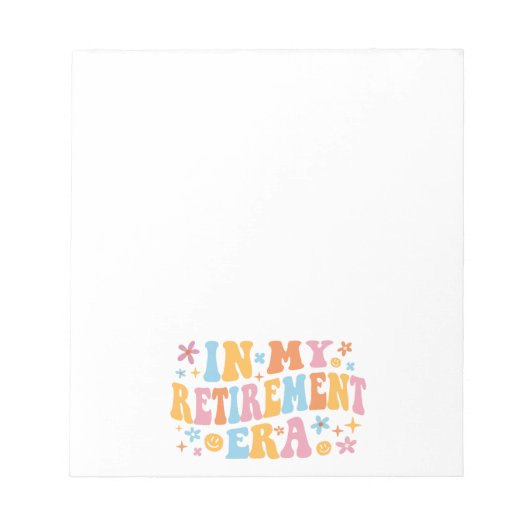 Bloc-note A L'Ère De La Retraite I (Devant)