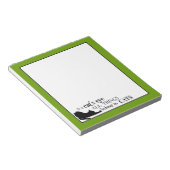 Bloc-note À l'oeil d'un chat Tout appartient aux chats (Incliné)