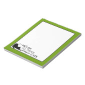 Bloc-note À l'oeil d'un chat Tout appartient aux chats (Tourné)