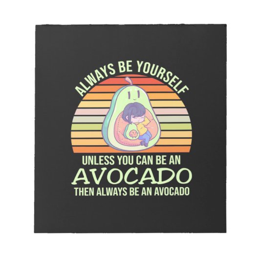 Bloc-note A Moins D'Être Un Avocado (Devant)