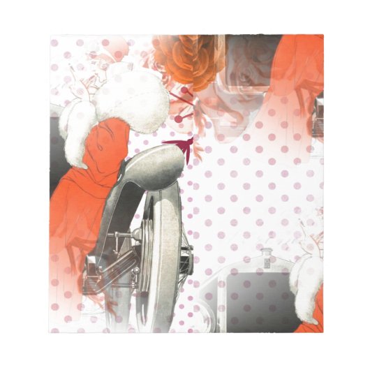 Bloc-note à petits pois (Devant)