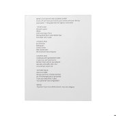 Bloc-note A Pinch Of What's In Your Kitchen