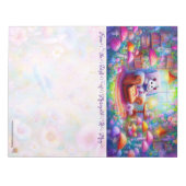 Bloc-note A Possum in His Reading Nook Notepad (Devant)