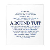 Bloc-note A Round Tuit (Devant)