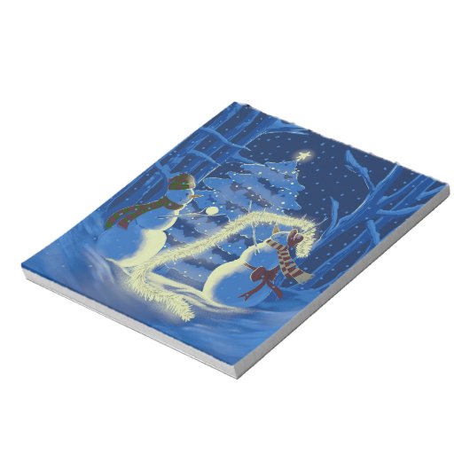 Bloc-note A Snowman Christmas (Tourné)