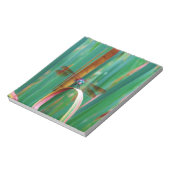 Bloc-note A teal Eyed Dragonfly with cattails (Tourné)