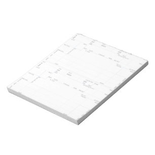Bloc-note AA Flight Deck Numbers 3 Notepad