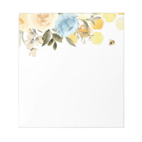 Abeille avec peigne de miel et fleurs