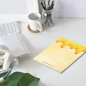 Bloc-note Abeille d'abeille dorée nom de goutte de miel moti