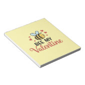 Bloc-note Abeille mignonne Ma Valentine (Incliné)