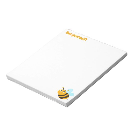 Bloc-note Abeille toi-même (Tourné)