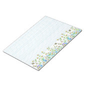 Bloc-note Abeilles de miel Chamomile Fleurs d'aquarelle (Incliné)