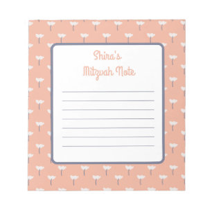 Bloc-note Abi print Mitzvah Notes