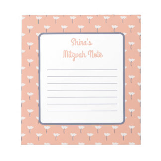 Bloc-note Abi print Mitzvah Notes
