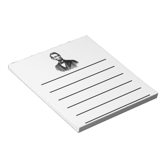 Bloc-note Abraham Lincoln (Incliné)