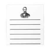 Bloc-note Abraham Lincoln (Devant)