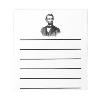 Bloc-note Abraham Lincoln