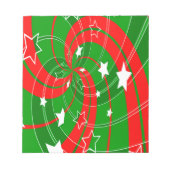 Bloc-note abstract mas xmas patmas (Devant)