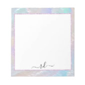 Bloc-note Abstract Rainbow Texture (Devant)