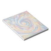 Bloc-note Abstrait arc-en-ciel (Incliné)