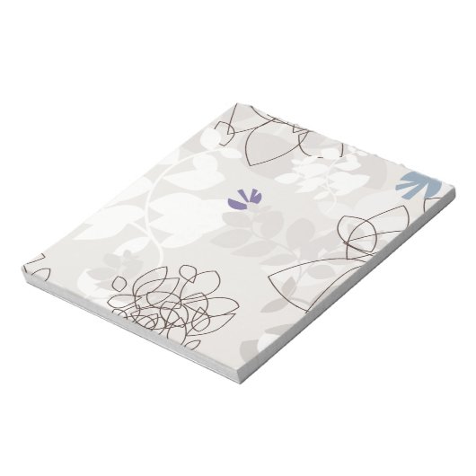 Bloc-note Abstrait botanique (Tourné)