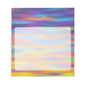 Bloc-note Abstrait Desert Sunset Sky Artwork (Devant)