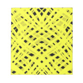 Bloc-note Abstrait géométrique moderne rayé rayé clair (Devant)