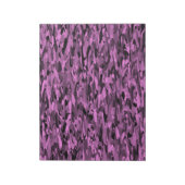 Bloc-note Abstrait Motif violet noir (Tourné)